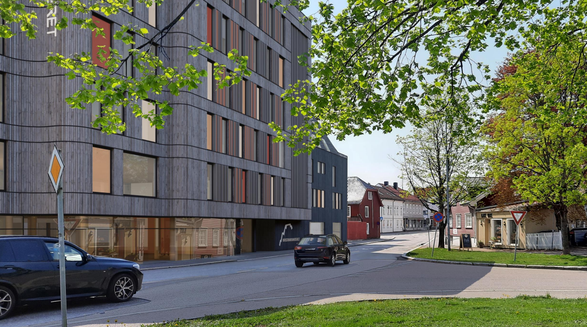 Kristinakvarteret Fasade NV