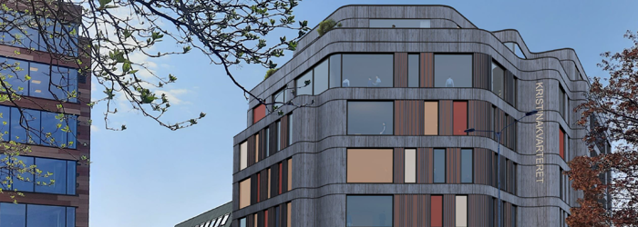 Kristinakvarteret Fasade